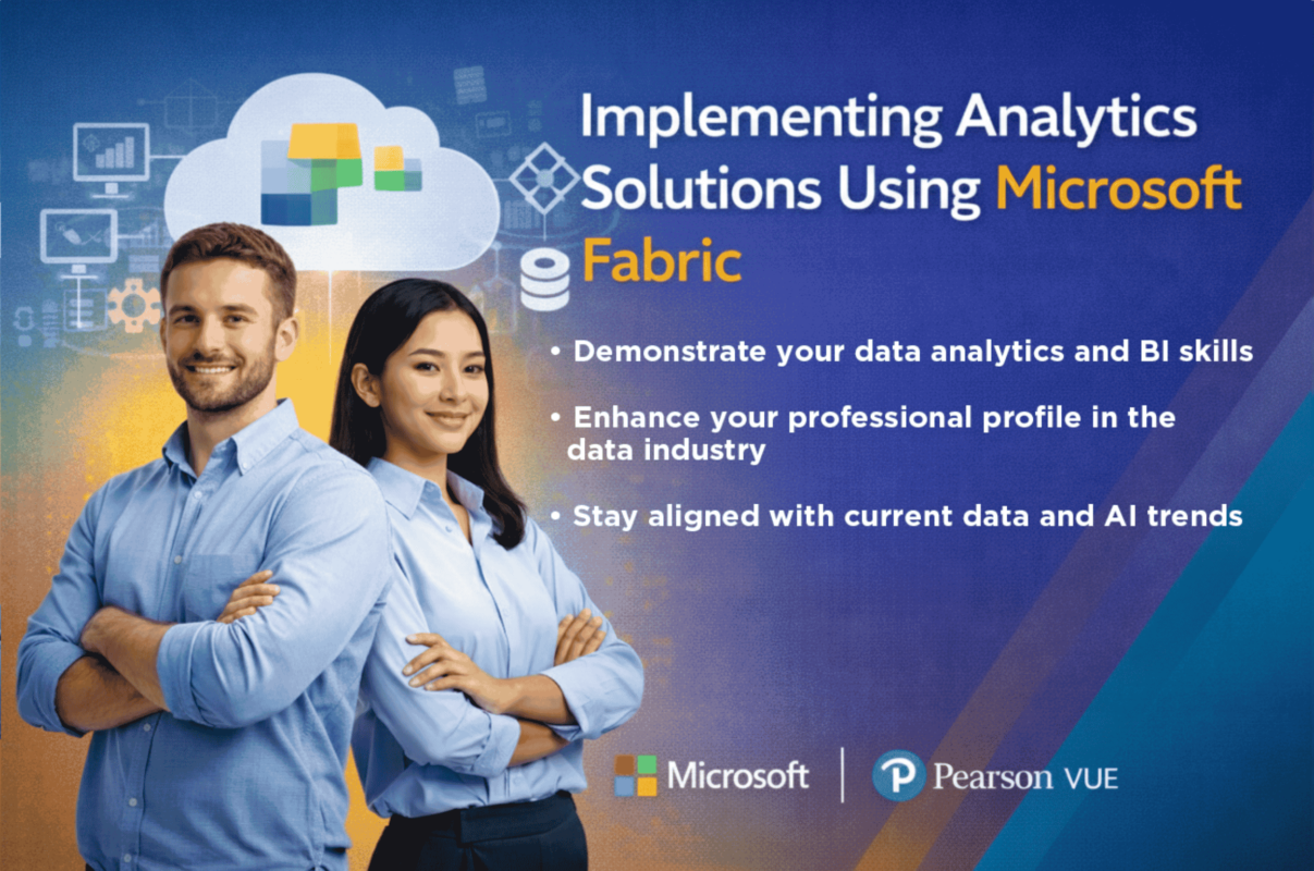 Kỳ Thi Implementing Analytics Solutions Using Microsoft Fabric – Chứng Chỉ Phân Tích Dữ Liệu Hiện Đại